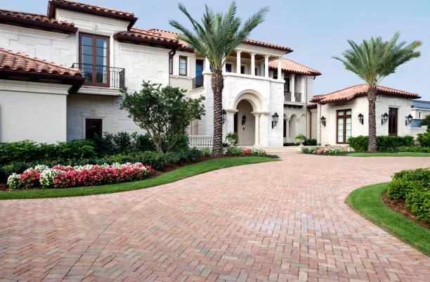 Cobblestone Driveway Pavers in Troup, TX